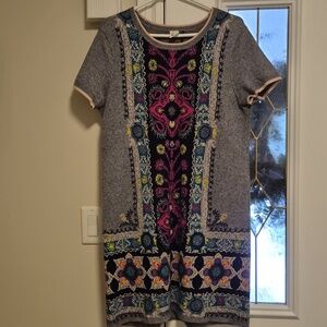 Anthropologie Akemi + Kin Kaleidoscope Sweater Dress.
